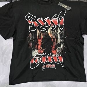 G West Black T Shirt 4XL New